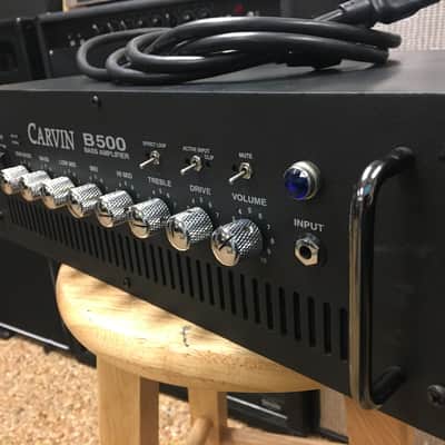 Carvin B500 Bass Amp 2005 Black image 3