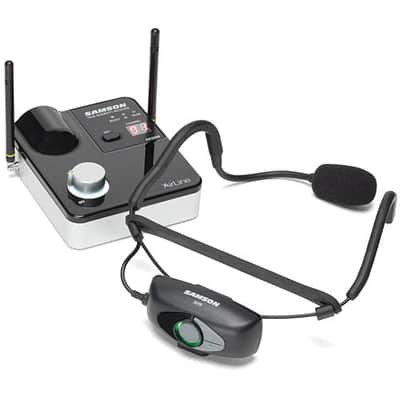Samson Audio AirLine 99m AH9 Fitness Headset System Micro UHF Wireless System K-Band image 2