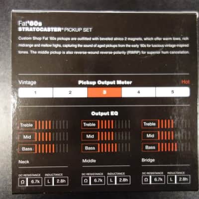 Fender Custom Shop Fat '60s Stratocaster Pickups image 2