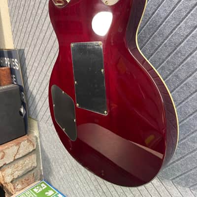 Epiphone Alex Lifeson Les Paul Custom Axcess Ruby SkunkWerx Premier Collection image 9
