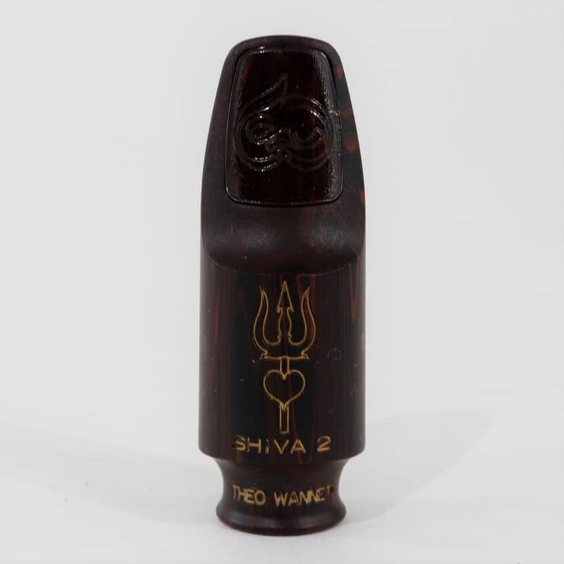 Theo Wanne SHIVA2 Red Marble 8 Soprano Saxophone Mouthpiece image 1