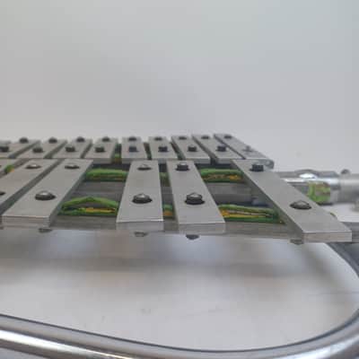 Jenco A440 2-Octave Glockenspiel 25-Bar Decatur ILL USA Marching Bell Lyra Lyre image 7