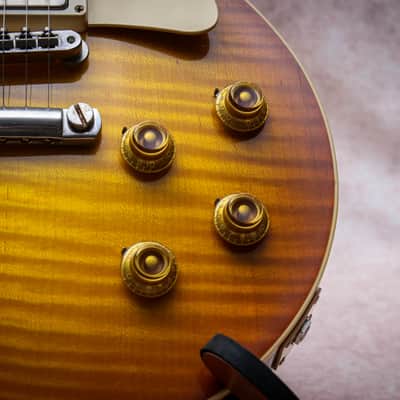 GIBSON USA Custom Shop 60th Diamond Anniversary '59 Les Paul Standard Reissue "Iced Tea Fade VOS" (2018) image 10