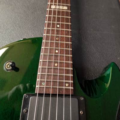 ESP The Eclipse Electric Guitar Japan Vintage Late 80s Early 90s Trans Emerald Green W/OHSC image 15