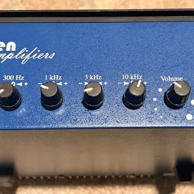 Henriksen Jazz Amp w/112 Cabinet 2006 - Black and Blue image 2