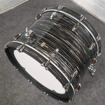 Used Ludwig Classic Maple 3pc Drum Set Vintage Black Oyster - Good image 7