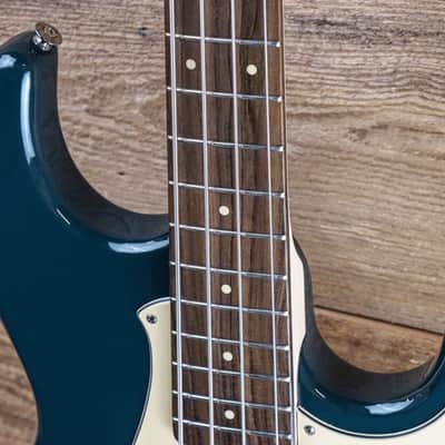 Yamaha BB434-TB Broadbass 4-String Electric Bass in Teal Blue image 8