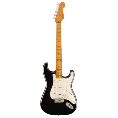Fender Vintera II 50s Stratocaster - Black w/ Maple FB image 2