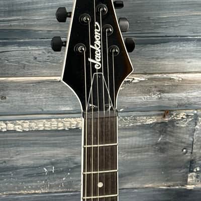 Jackson JS Series JS22Q SC Monarkh with Amaranth Fretboard 2019 - Present - Transparent Purple Burst image 9
