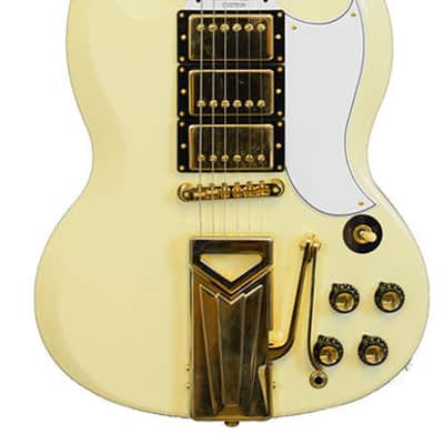 Gibson SG Custom 61 60th AV VOS Polaris White image 1
