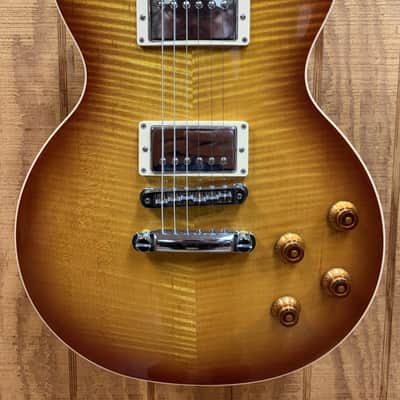 Gibson Les Paul Standard Plus W/Flame Maple Top 2013 - Honey Burst image 2