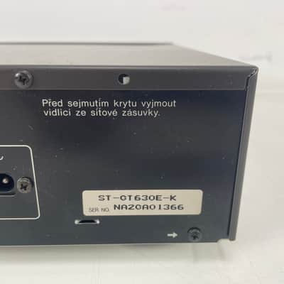 Technics - ST-GT630 - Stereo Synthesizer Tuner image 9