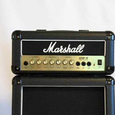 Marshall Lead 15 Full Mini Stack - G15MS Amp Head And 2 Cabinets - Mint Condition image 4