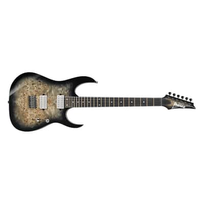 Ibanez RG Premium RG1121PB BCKB Charcoal Black Burst Electric Guitar RG1121 PB + GIG BAG image 1