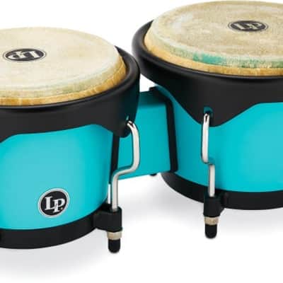 Latin Percussion Discovery II Bongos - Sea Foam image 2