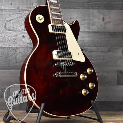 Gibson Les Paul Deluxe 70s - Wine Red with Hard Shell Case image 12