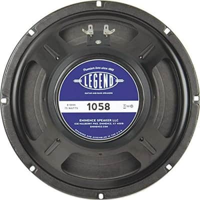 Eminence Legend 1058 10" Guitar Speaker, 75 Watts at 8 Ohms image 1