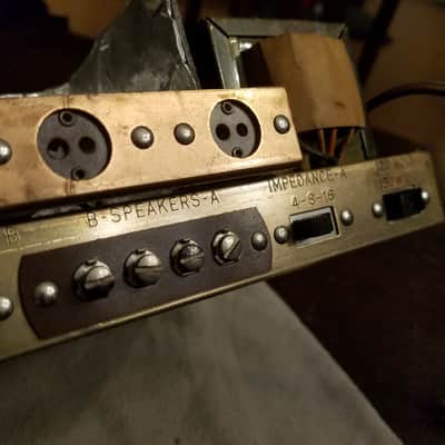 Voice of Music 30 Watt Stereo EL84 tube amp hifi V-M VM 1428 1963 - brown and gold image 18