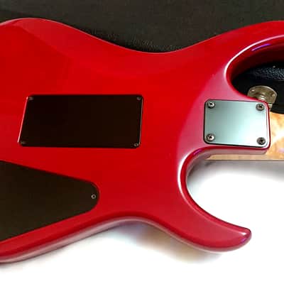 HAMER USA Diablo Left Handed in Transparent Cherry Red 1993 image 12
