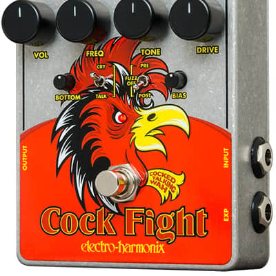 EHX Cock Fight Cocked Talking Wah