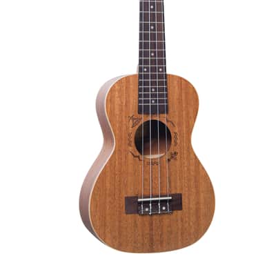 Flight DUC323 Mahogany Concert Ukulele New - mahogany image 2