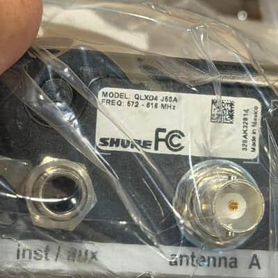Shure QLDX4 Digital Wireless Receiver 572-616 MHz J50A image 5