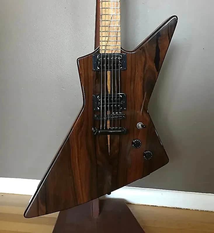 THROWBACK PRICES SALE! Black Diamond Custom Shop XPro Ziricote Top guitar w/TKL case Hand Crafted In America image 1