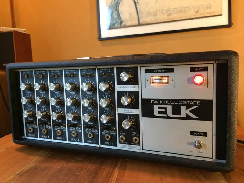 ELK PA-101 1970s Black/Silver | Reverb