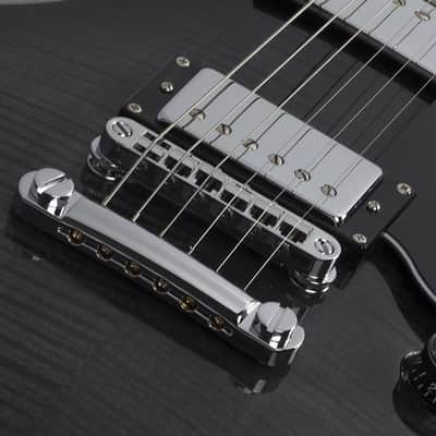 Schecter Solo-II Custom Trans Black Burst image 5