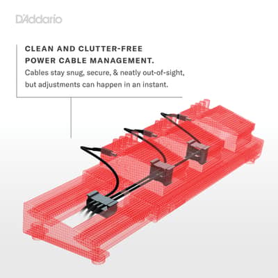 D'Addario PW-XPNDPB-01 Pedalboard - Pedalboard for Guitars image 7