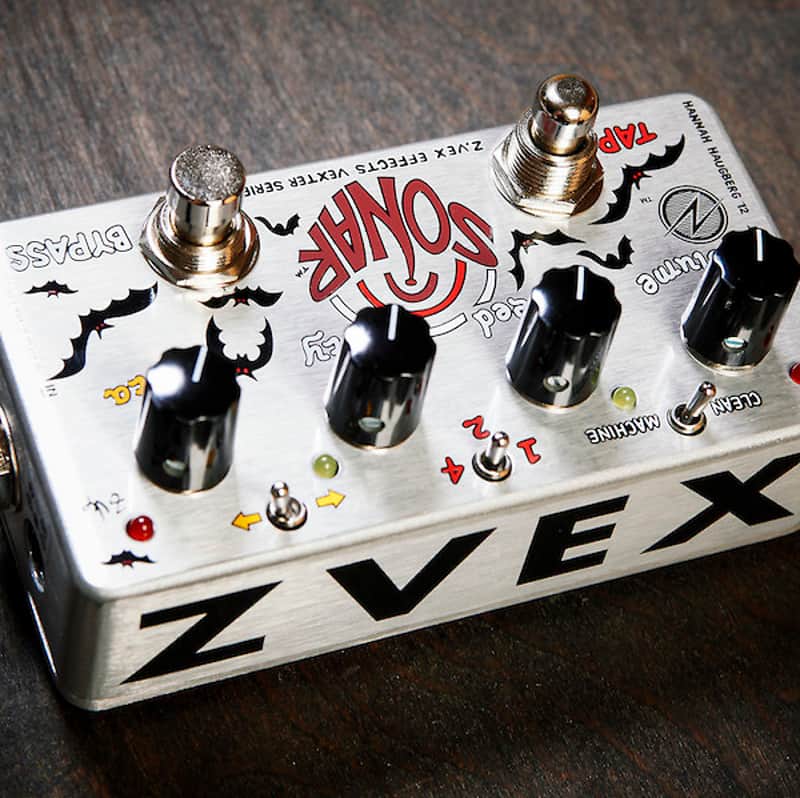 Zvex Sonar Vexter Tremolo/Tap Tempo Pedal | Reverb
