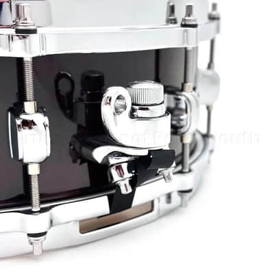 Tama Starclassic Walnut/Birch Snare Drum 14x5 Gloss Black Walnut Burl image 2