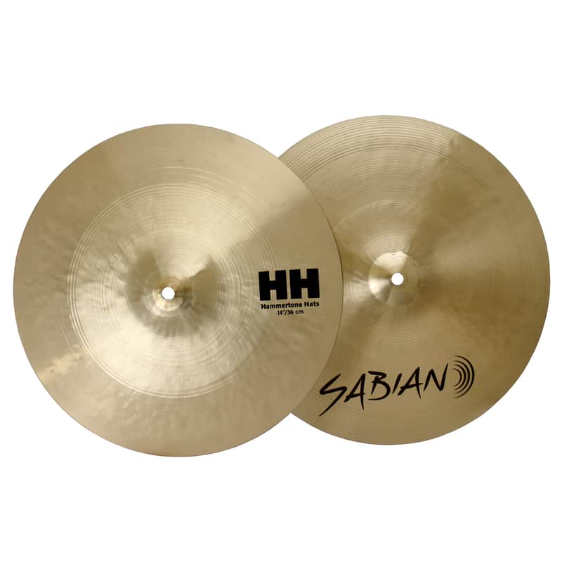 Sabian H14H 14" Hammertone Hats image 1
