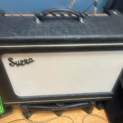 Supro 1630RC Ambassador Custom 50-Watt 2x10" Guitar Combo 2023 - Present - Black Scandia image 4