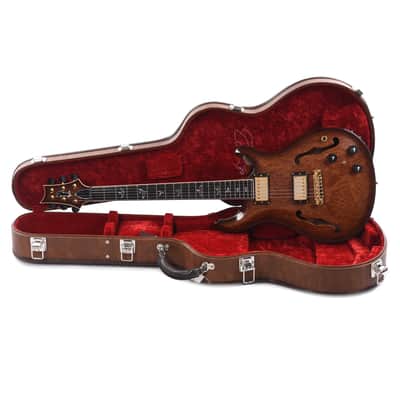 PRS Private Stock Hollowbody II Piezo Redwood Burl Natural w/Wrap Around Micro Burst (Serial #0349740) image 9