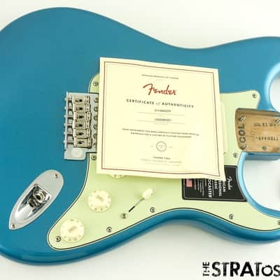 Fender American Professional Classic Strat LOADED BODY Faded Lake Placid Blue image 2