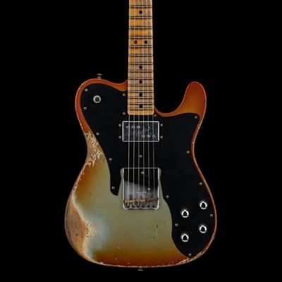 Fender Custom Shop Limited Edition Telecaster Custom Super Heavy Relic - Twilight Sky #00403 image 3