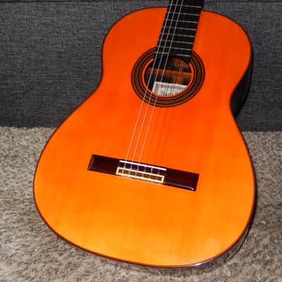 OSAMU NAKADE FC30 1994 - FELIPE CONDE CLASS FLAMENCO CONCERT GUITAR - CEDAR/BRAZILIAN ROSEWOOD image 2