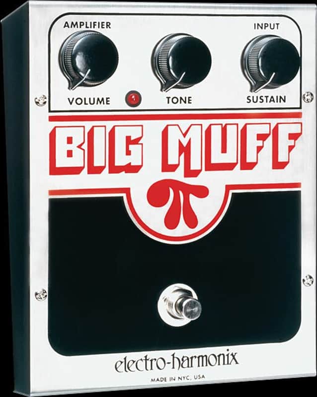 EHX  Big Muff PI Distortion / Sustainer Guitar Effects Pedal image 1