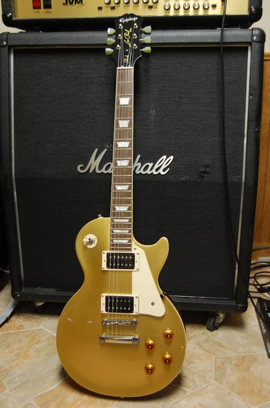 Epiphone Slash Les Paul 2008 Goldtop Custom Shop | Reverb