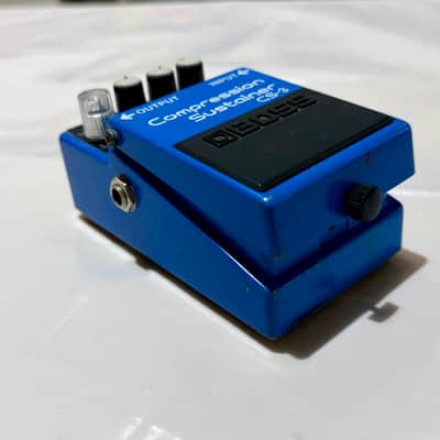 Boss CS-3 Compression Sustainer (Black Label) 1992 - 1997 - Blue image 4