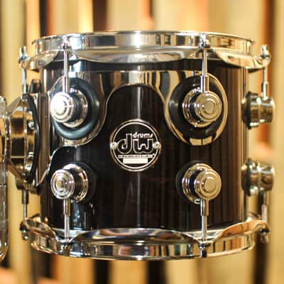 DW Performance Ebony Stain 6pc Drum Set - 18x22, 7x8, 8x10, 9x12, 12x14, 14x16 image 4