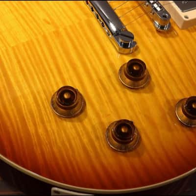 2009 Tokai Love Rock LS95F Electric Guitar MIJ Violin Finish Flame Top 2009 image 7