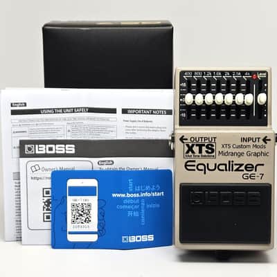 used XTS Modded Boss GE-7 Equalizer, Mint Condition with Box! xact tone solutions image 3