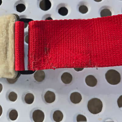 Rondo Music Guitar Strap 2000 - Red Cloth image 2