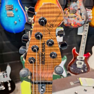 Ernie Ball Music Man John Petrucci Signature JP15-6 2026 - Ultramarine Flame 7.6 pounds stunning neck! image 10