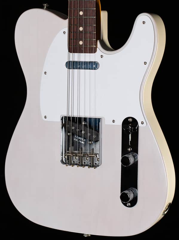 Fender Jimmy Page Mirror Telecaster Rosewood Fingerboard White Blonde (438) image 1