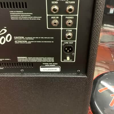 Fender Rumble 100 V3 100-Watt 1x12 Bass Combo Black image 3