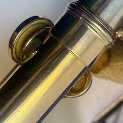 2SP Gemeinhardt USA student C flute JUST SERVICED Plays Perfectly. image 12