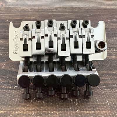 80s Floyd Rose Made in Germany Tremolo Bridge Chrome image 3